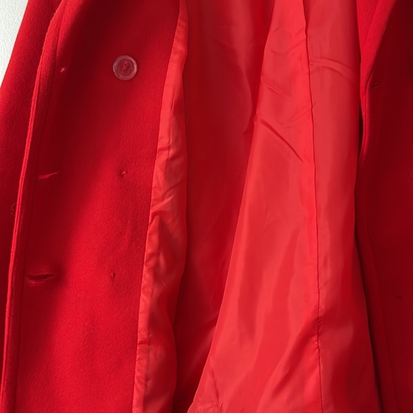 Red Dress Boutique red coat - Picture 5 of 6